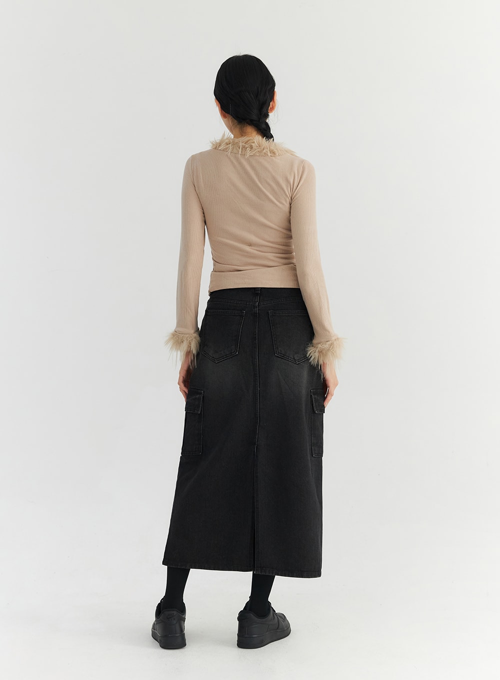 Cargo Maxi Skirt CO327
