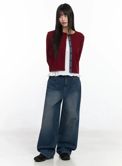 Annika Low-Rise Baggy Jeans F517