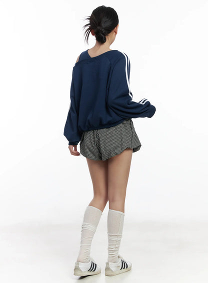 Checkered Balloon Shorts CF503