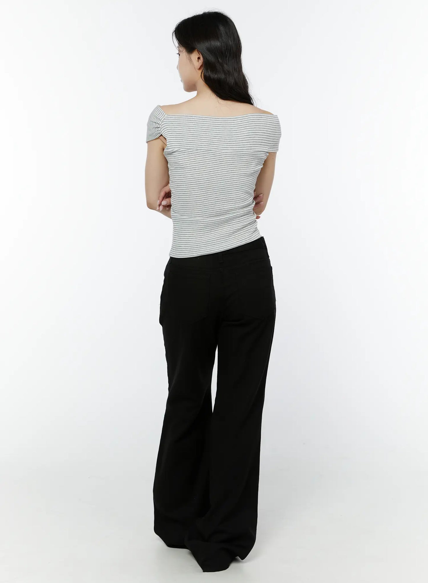 Amaiyah Low Rise Summer Bootcut Pants IY511