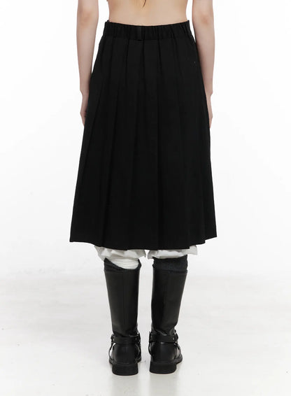 Classic Pleated Mini Skirt CN511