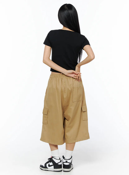 Cargo Pocket Bermuda Shorts CU515