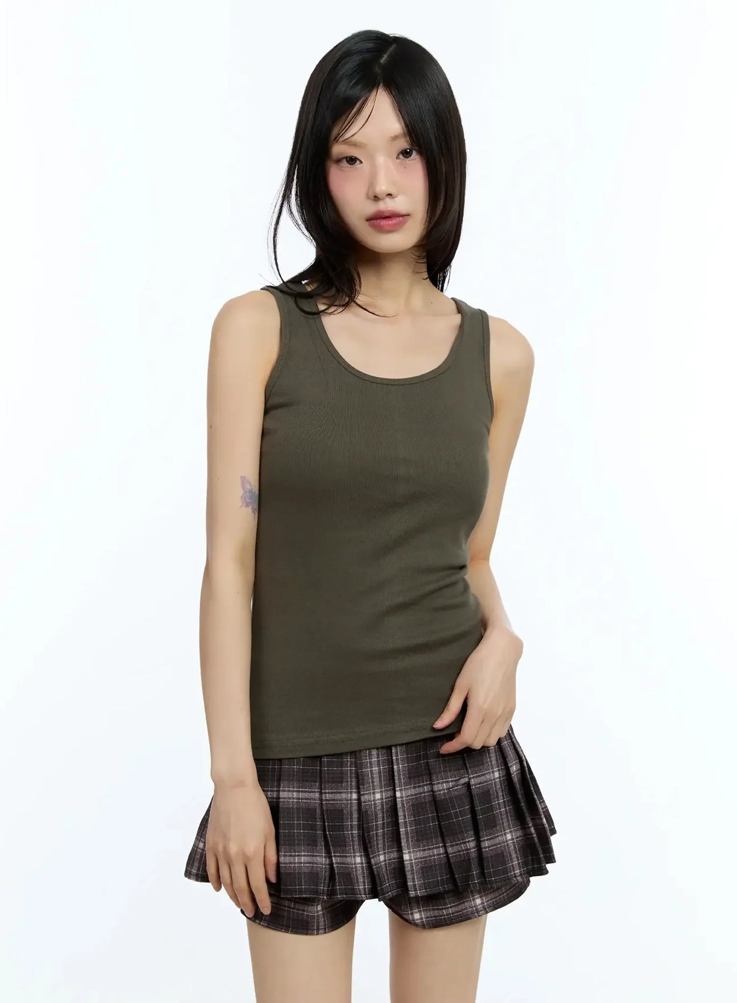 Basic Slim-Fit Tank Top IU524
