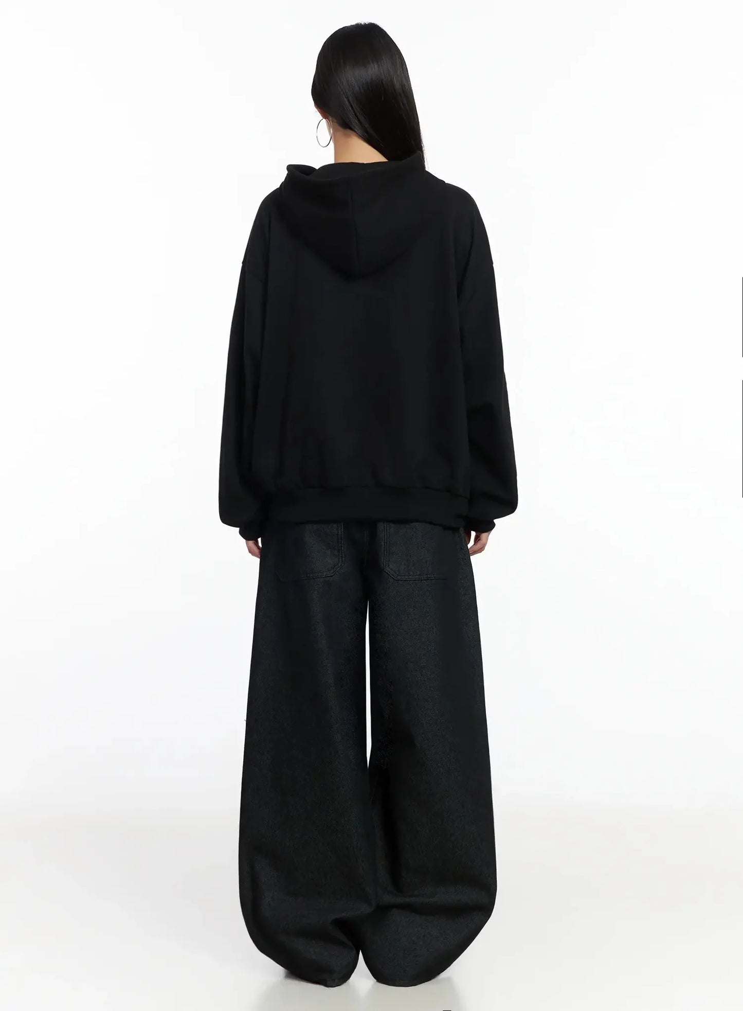 Ayah Casual Wide Leg Jeans IM530
