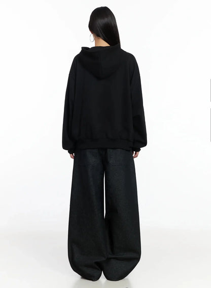 Ayah Casual Wide Leg Jeans IM530