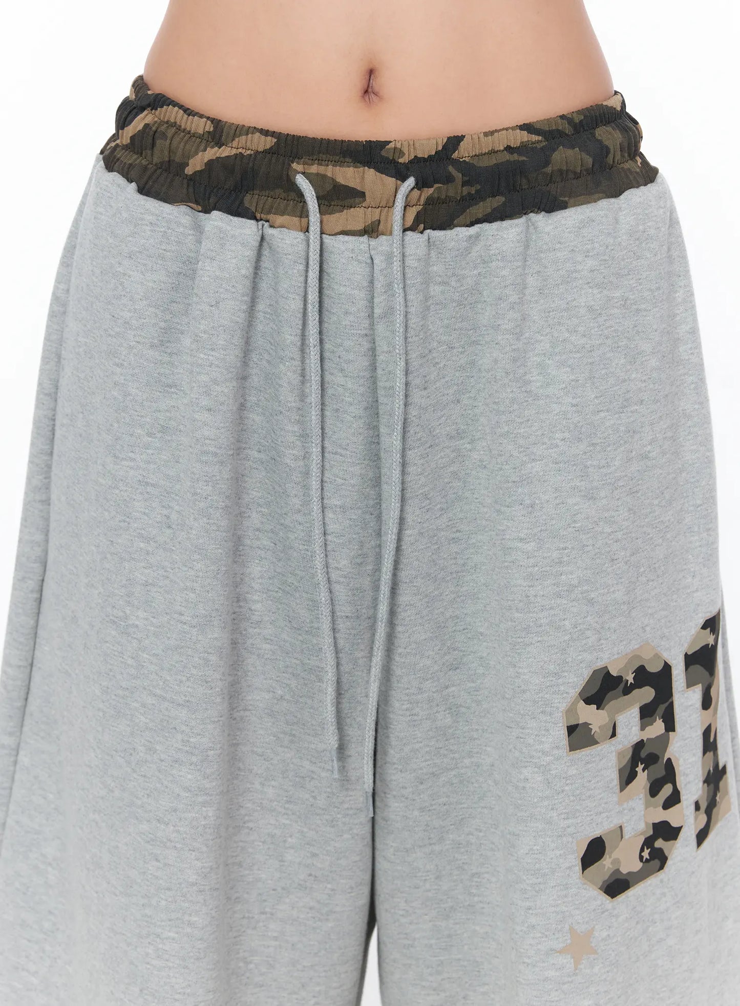 Camo Print Bermuda Shorts CY513