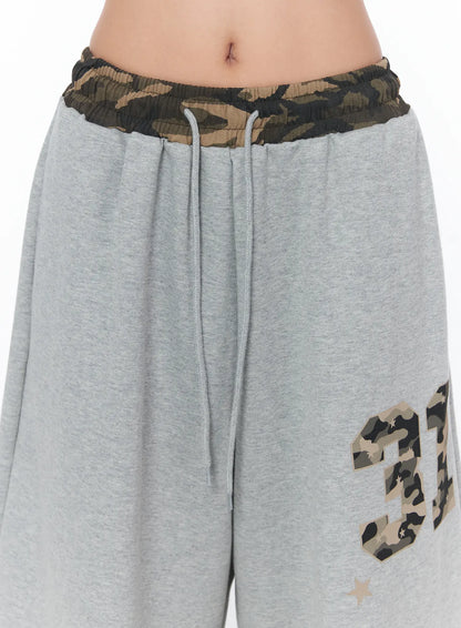 Camo Print Bermuda Shorts CY513