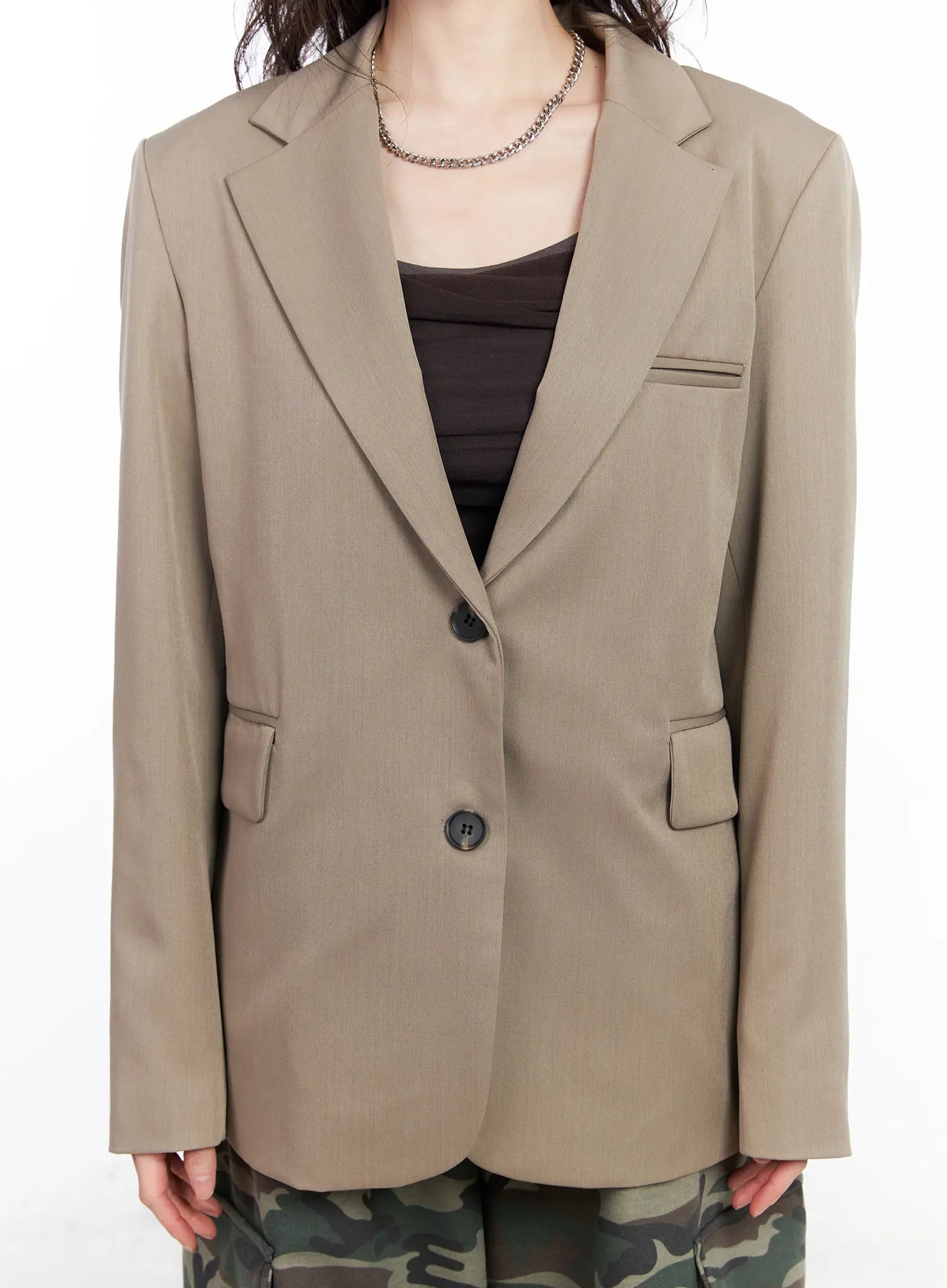 Casual Oversized Blazer CM518