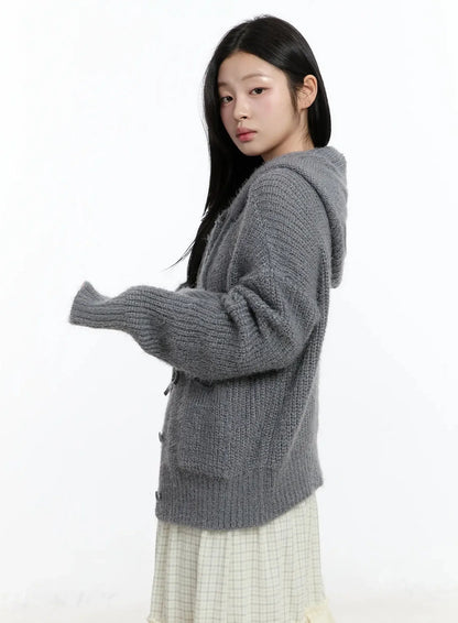 Button-Up Knit Cardigan IM519