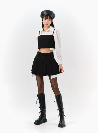 Bustier and Mini Skirt Set IS321