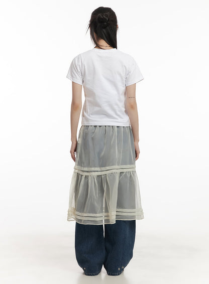 Clover Graphic Crop Top CF518