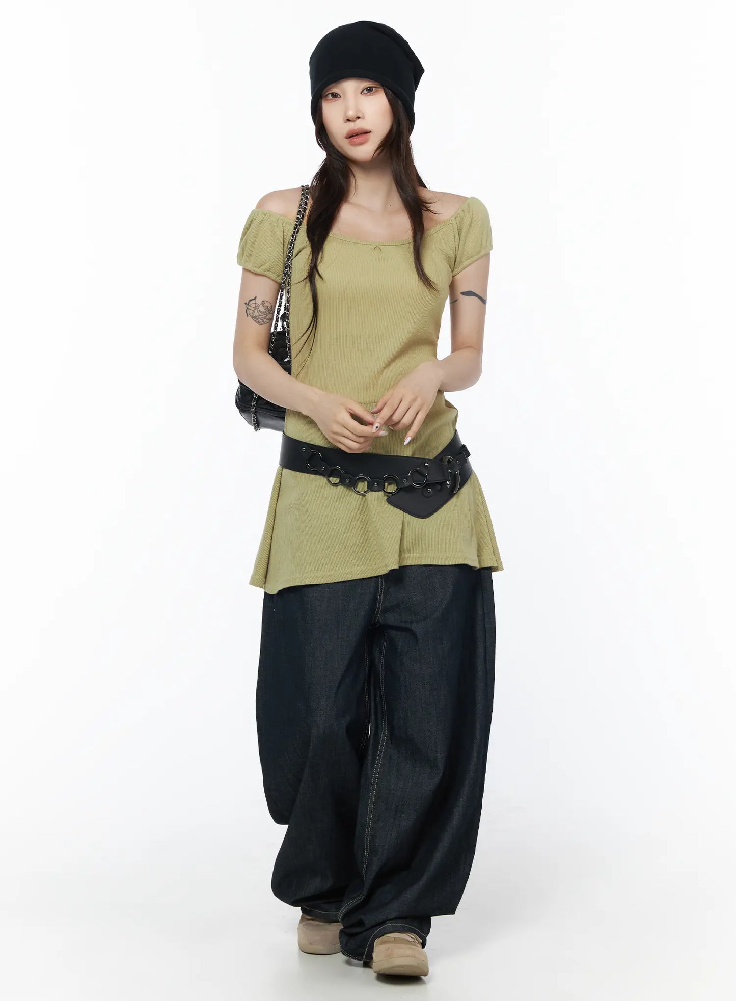 Adira Baggy Wide Jeans CU510