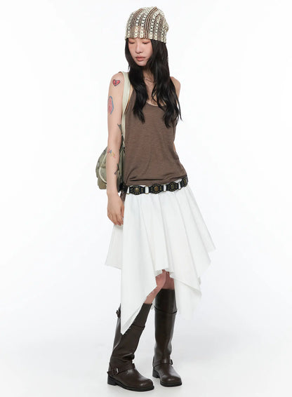 Basic Loose-Fit Tank Top CA527
