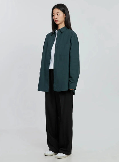 Classic Oversized Shirt IN507