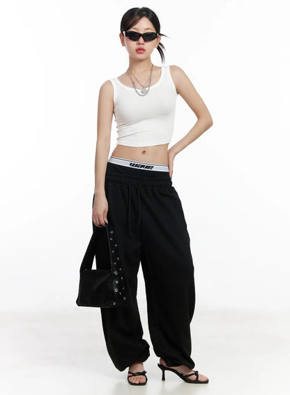 Casual Ankle-Banded Sweatpants CF503