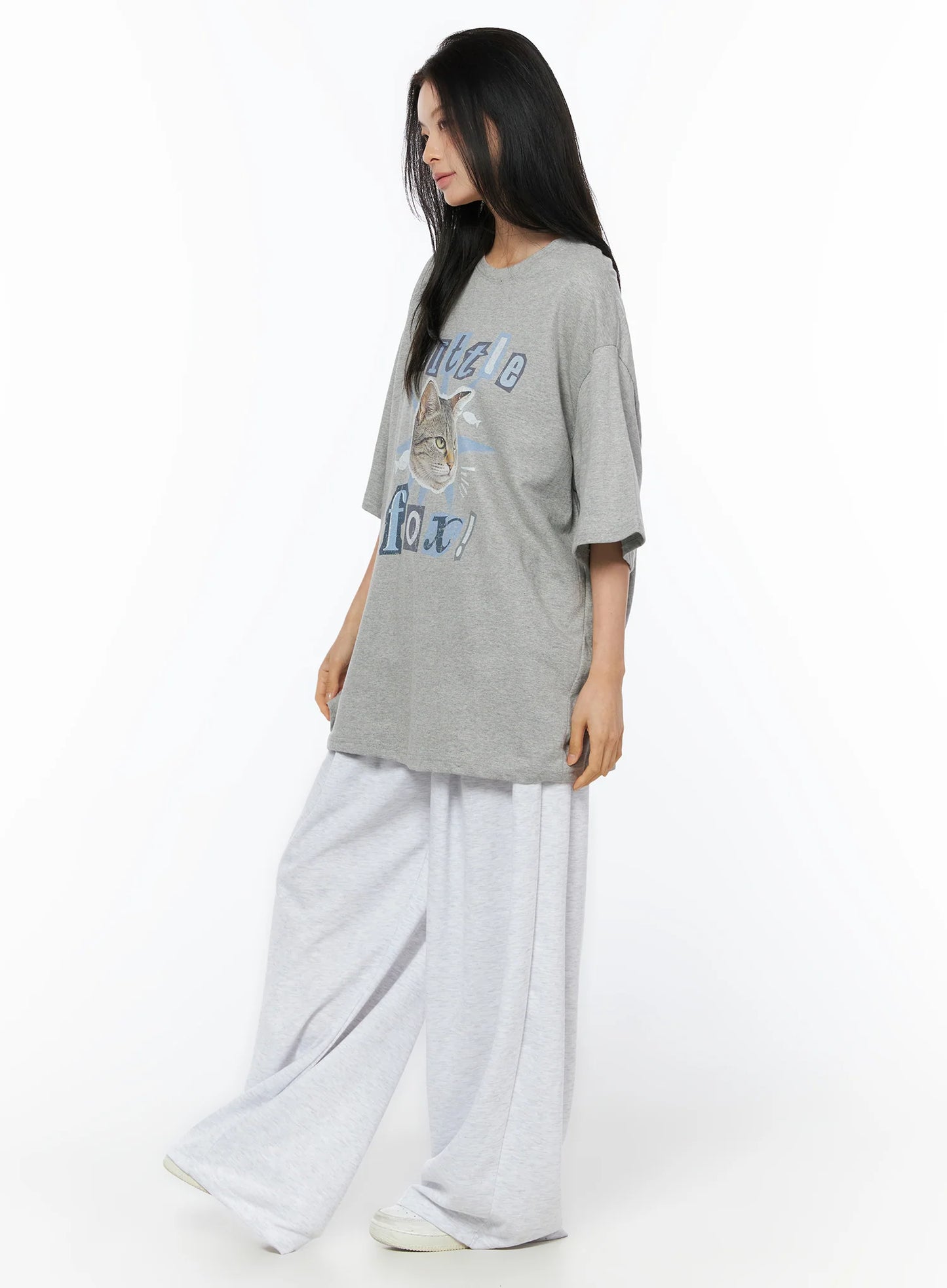 Basic Wide Leg Sweatpants IU519
