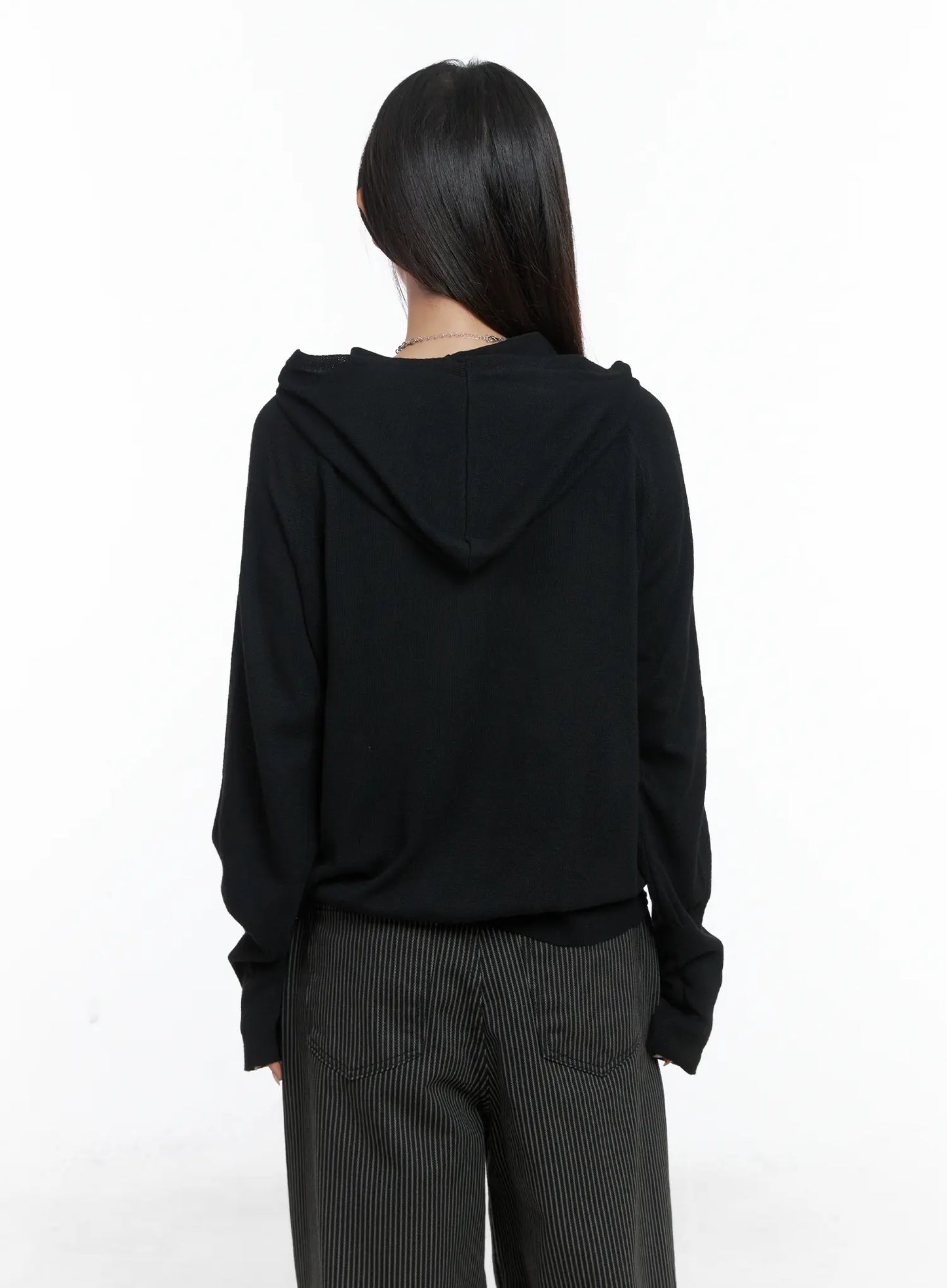 Casual Hooded Knit Cardigan CS503