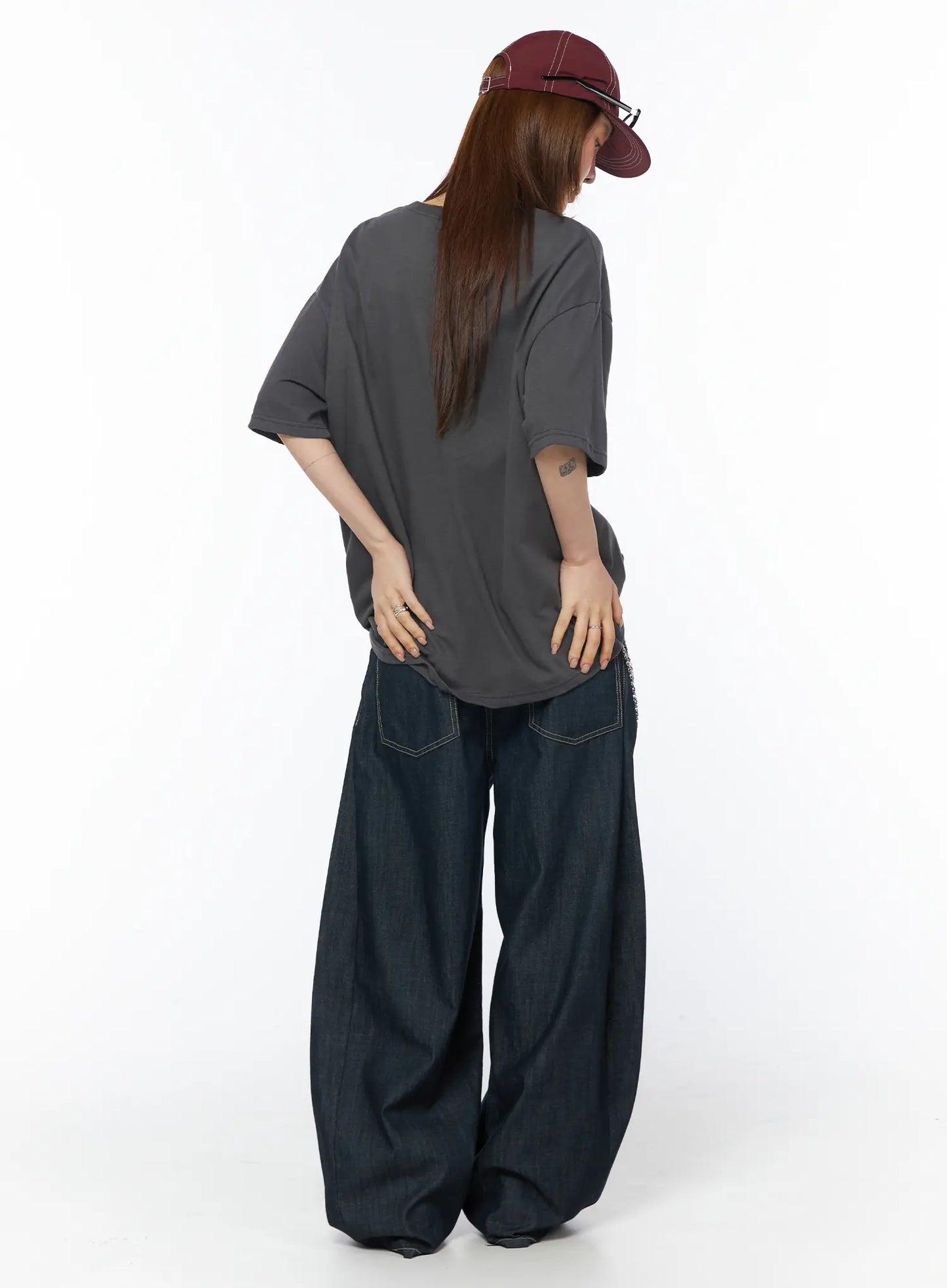 Campbell Wide Leg Jeans CY528