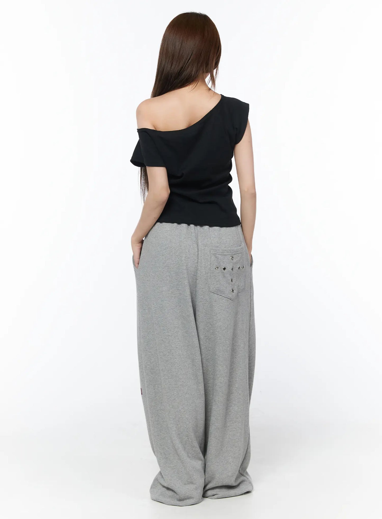 Casual Printed Wide Leg Sweatpants CY529