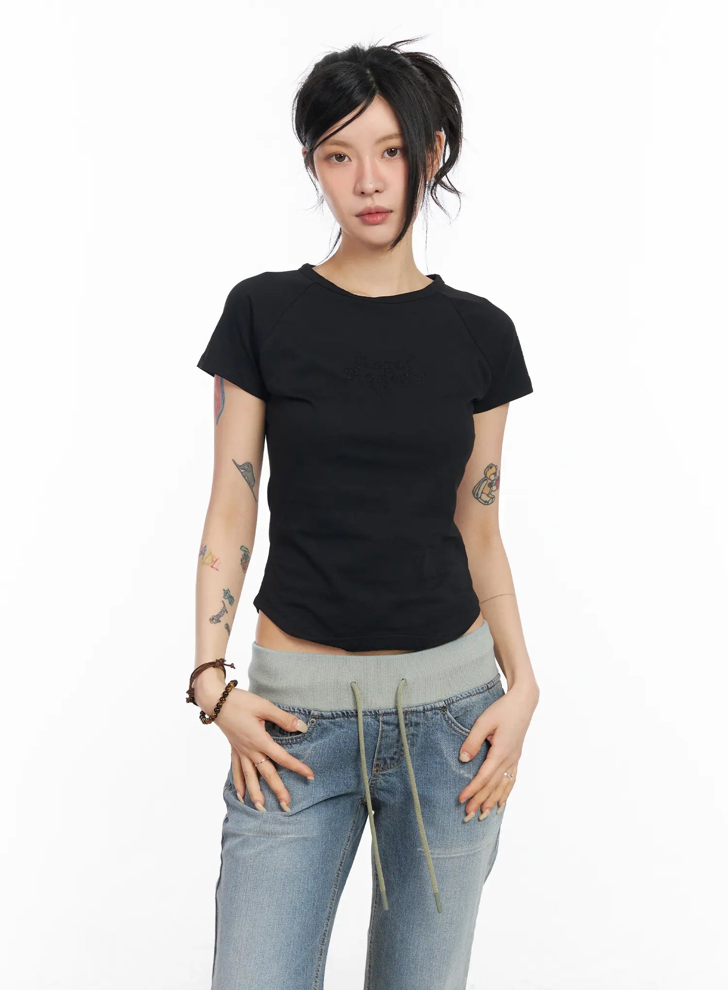 Angelic Rhinestone T-Shirt CM517