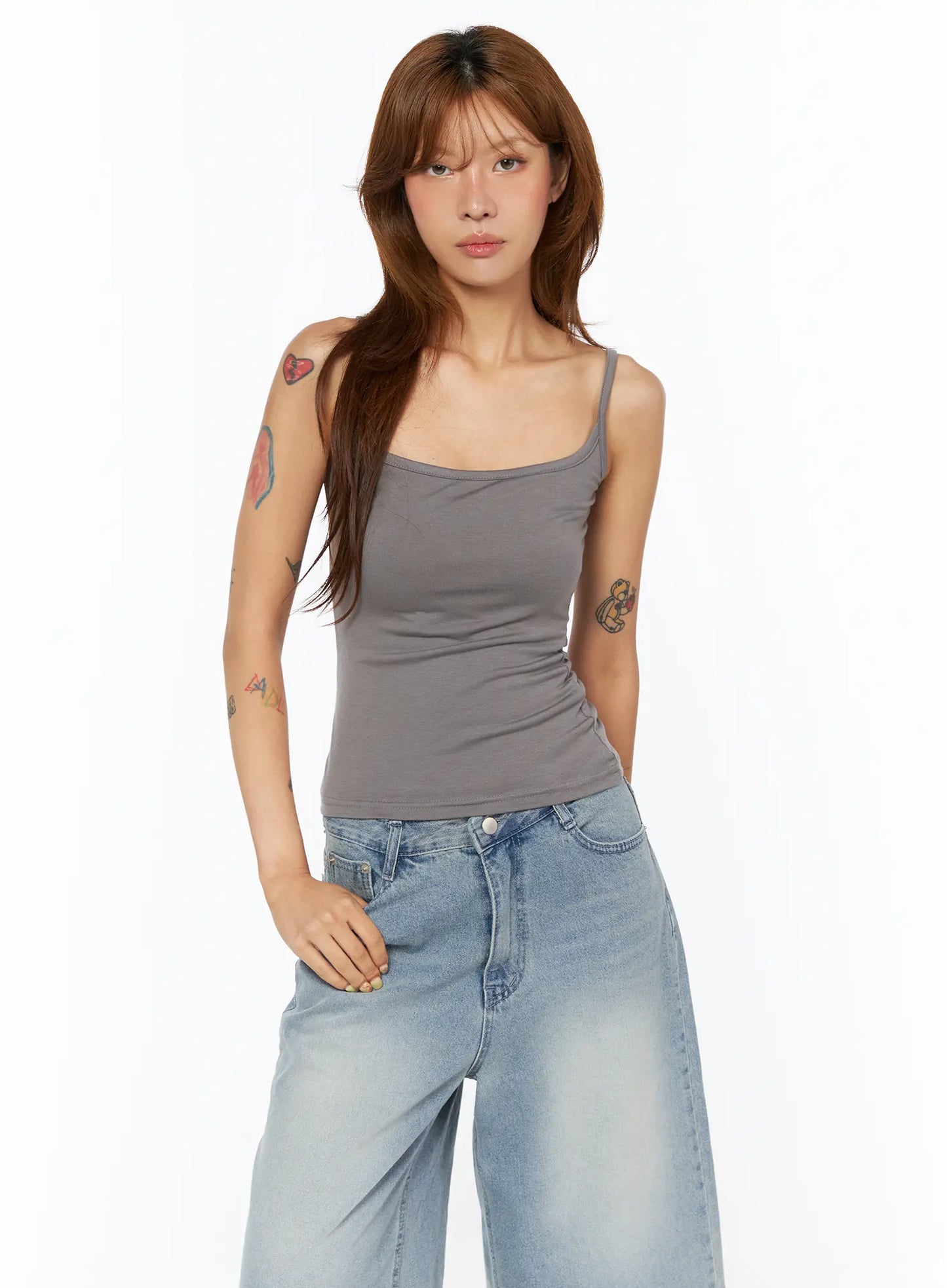 Basic U-Neck Cami Top CU518