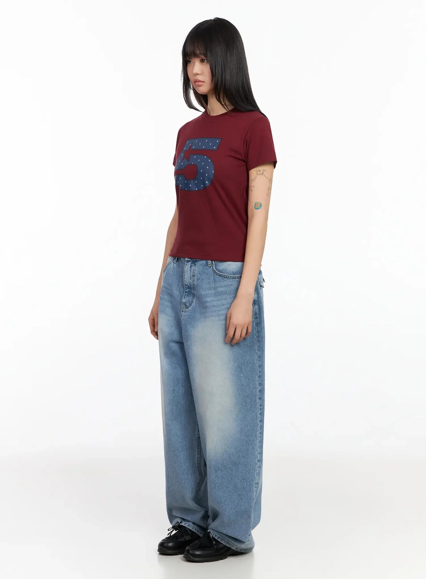 Aleyna Wide Leg Jeans IA523