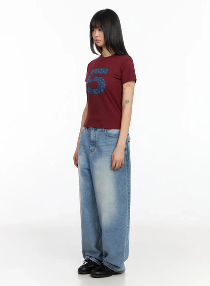 Aleyna Wide Leg Jeans IA523