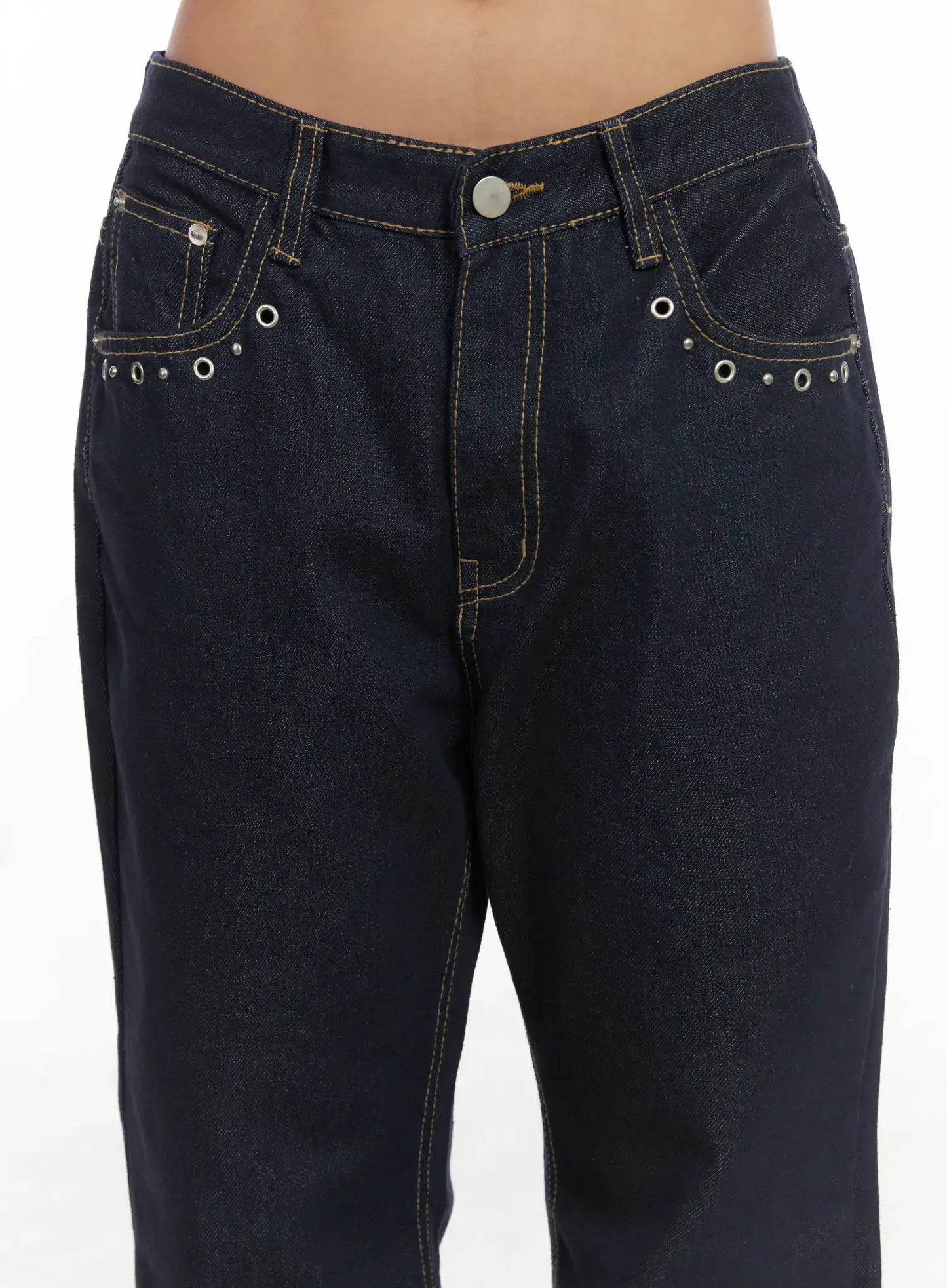 Bunn Non-Fade Eyelet Bootcut Jeans CJ512