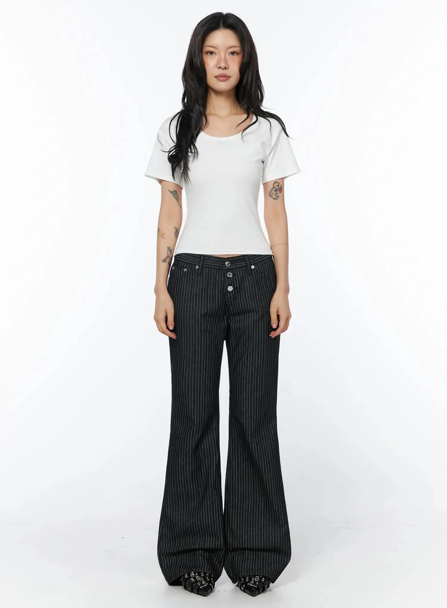 Casual Round Neck Short Sleeve Top IU508