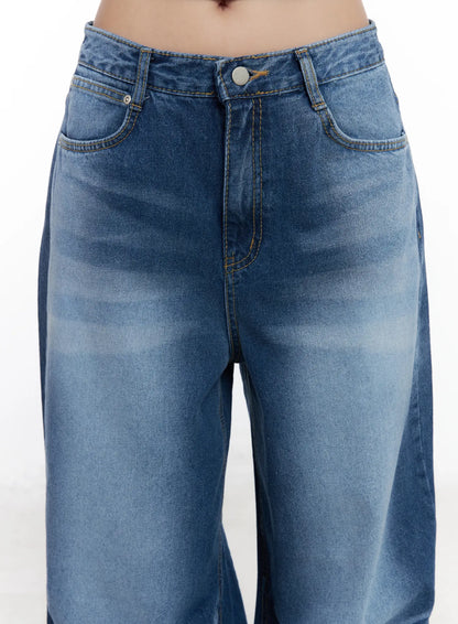 Azari Washed Baggy Jeans CJ530