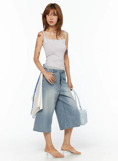 Basic U-Neck Cami Top CU518