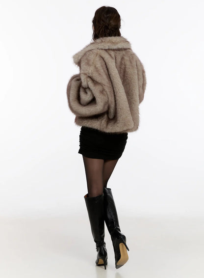 Classic Faux Fur Jacket CN527