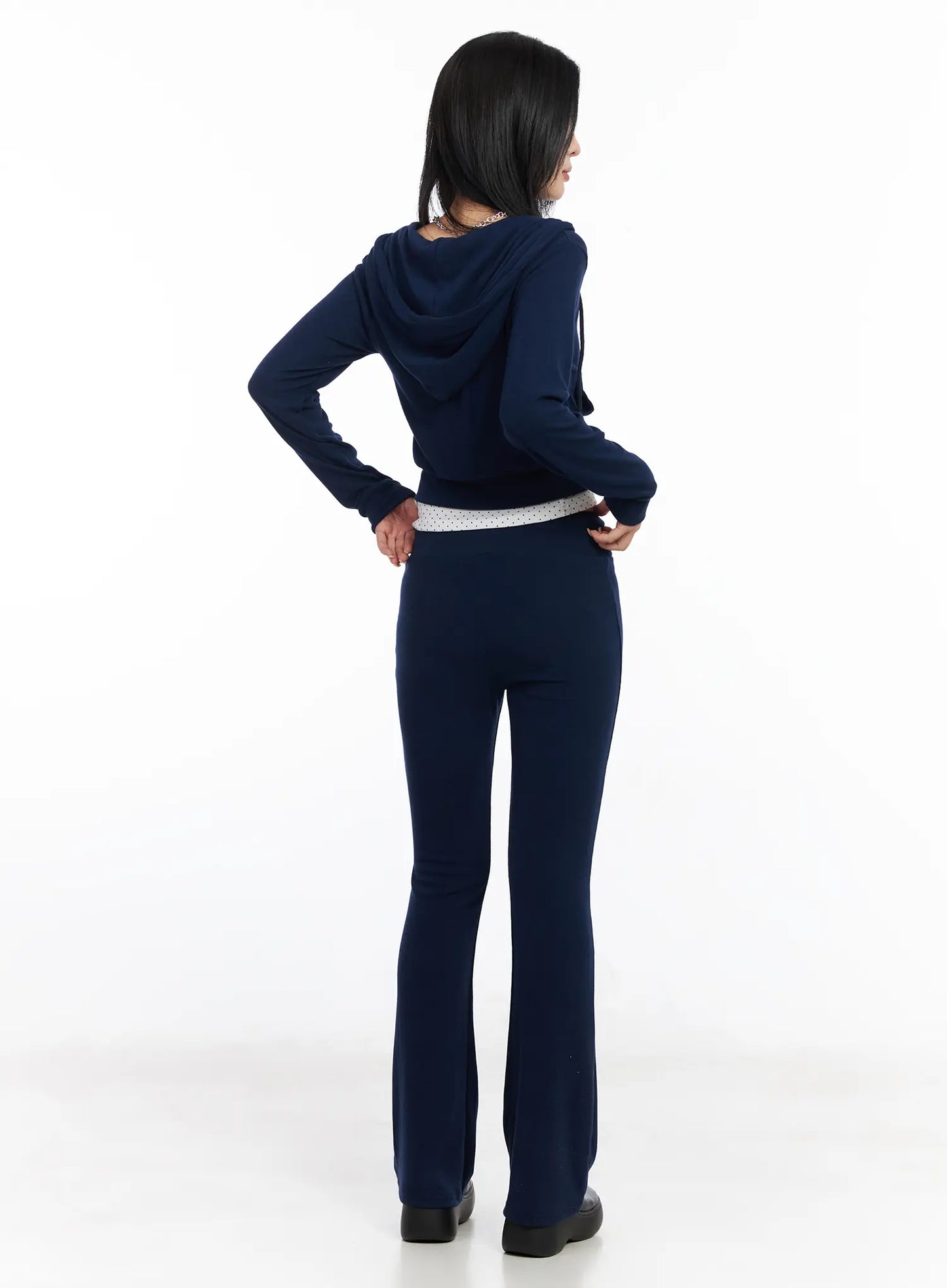 Casual Zip-Up Hoodie and Sweatpant Set CF526
