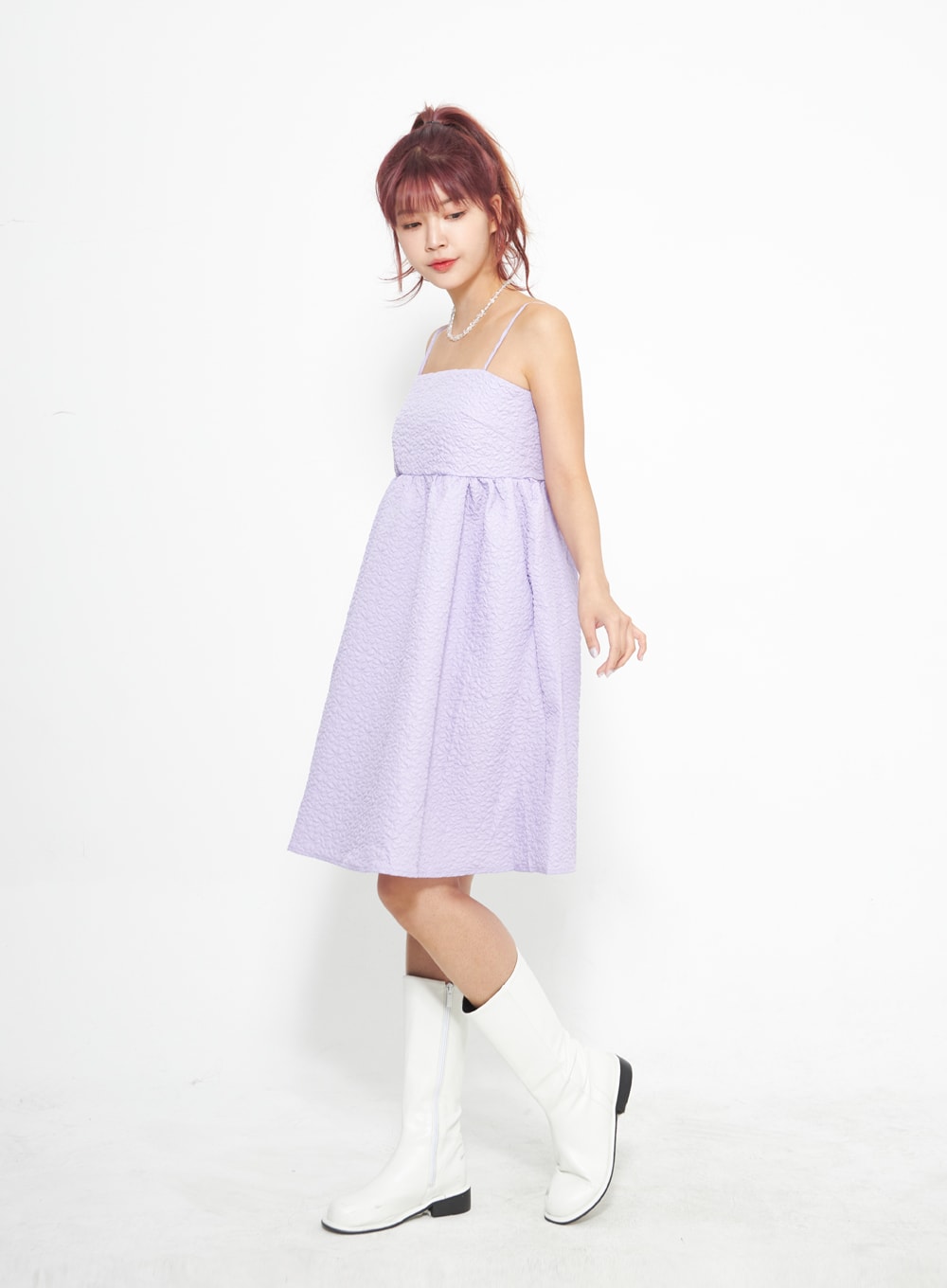 Back Strap Mini Dress IA314