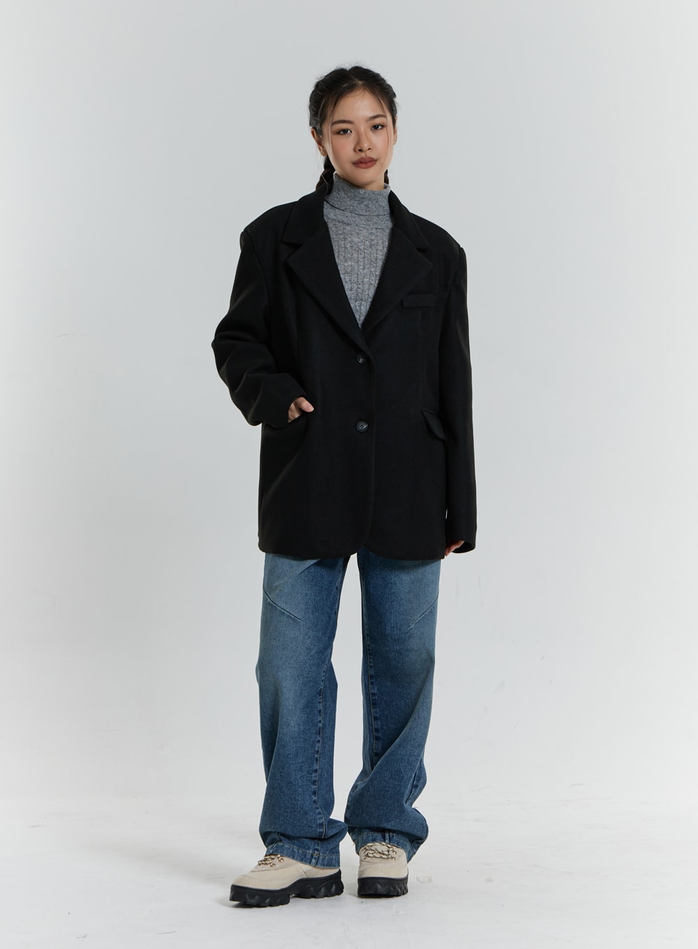 Button Coat Jacket CN24