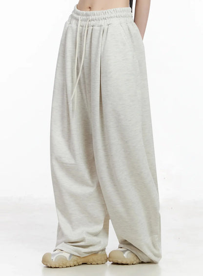 Casual Wide Leg Sweatpants IU509