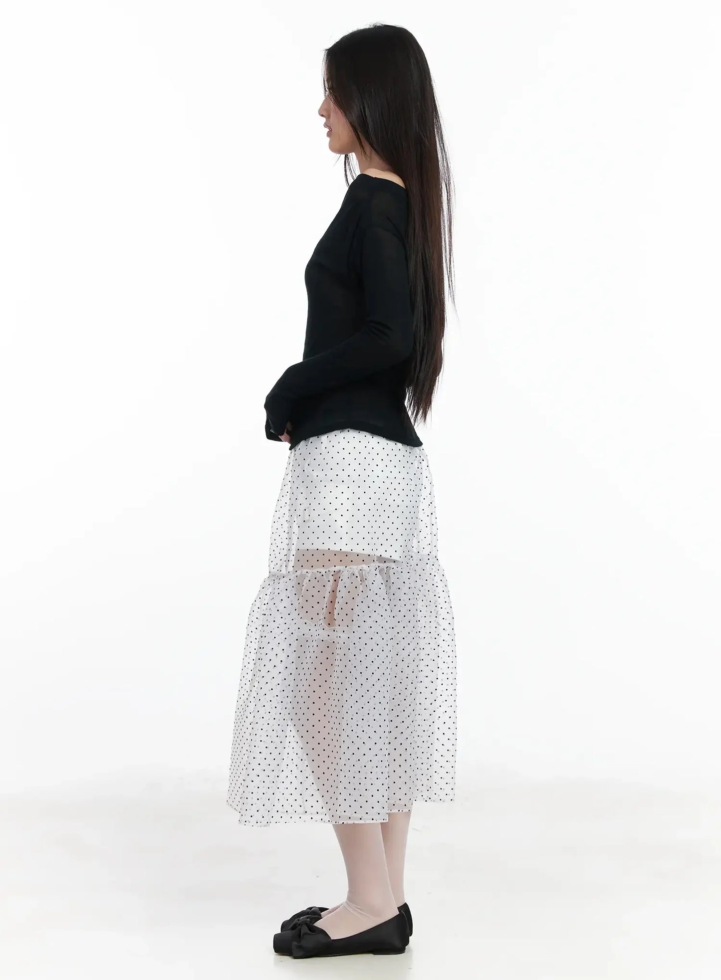 Asymmetrical Off-Shoulder Top IM504