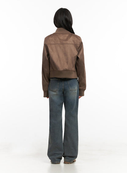 Asher Slimline Washed Bootcut Jeans ID402