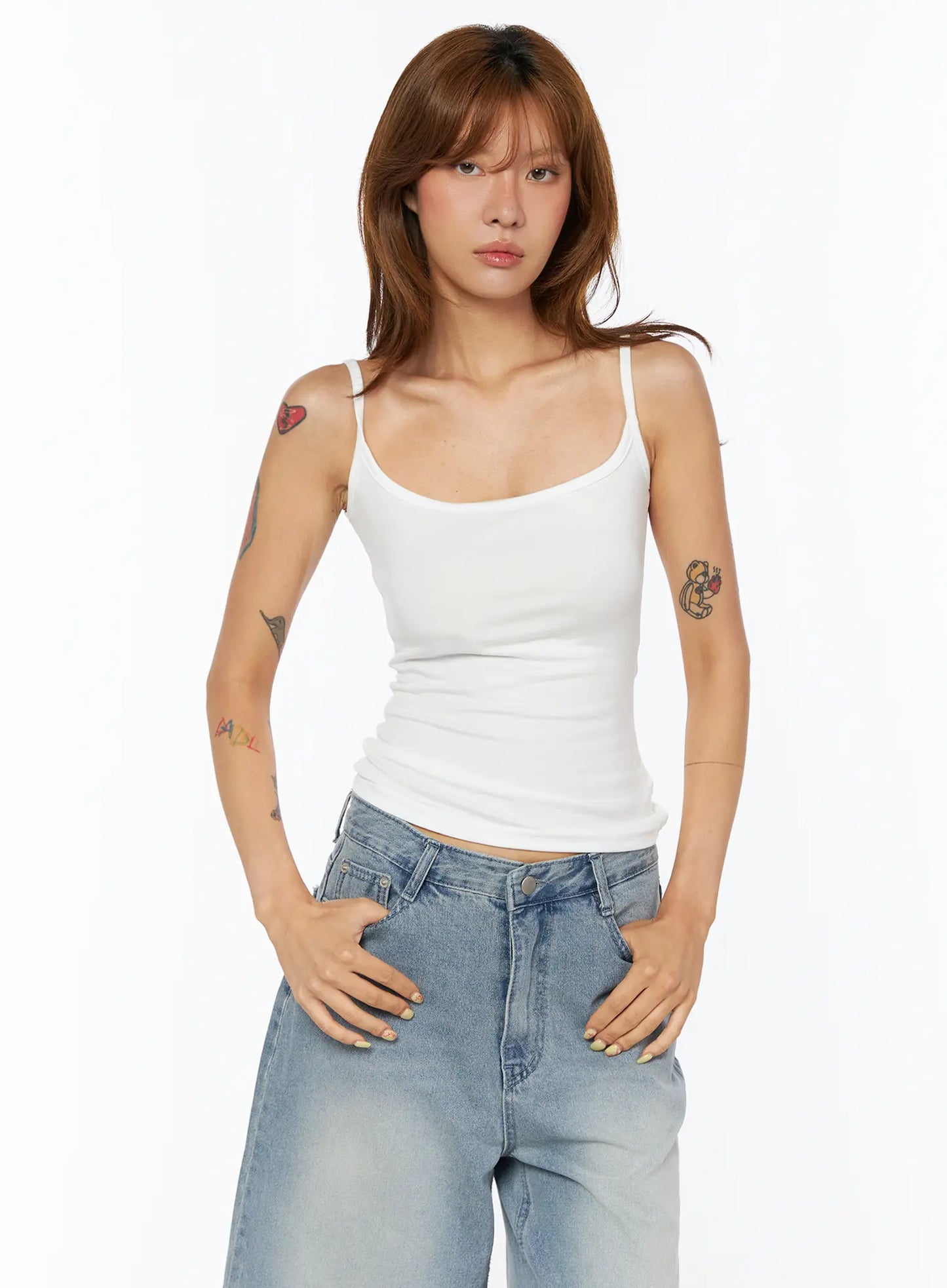 Basic U-Neck Cami Top CU518