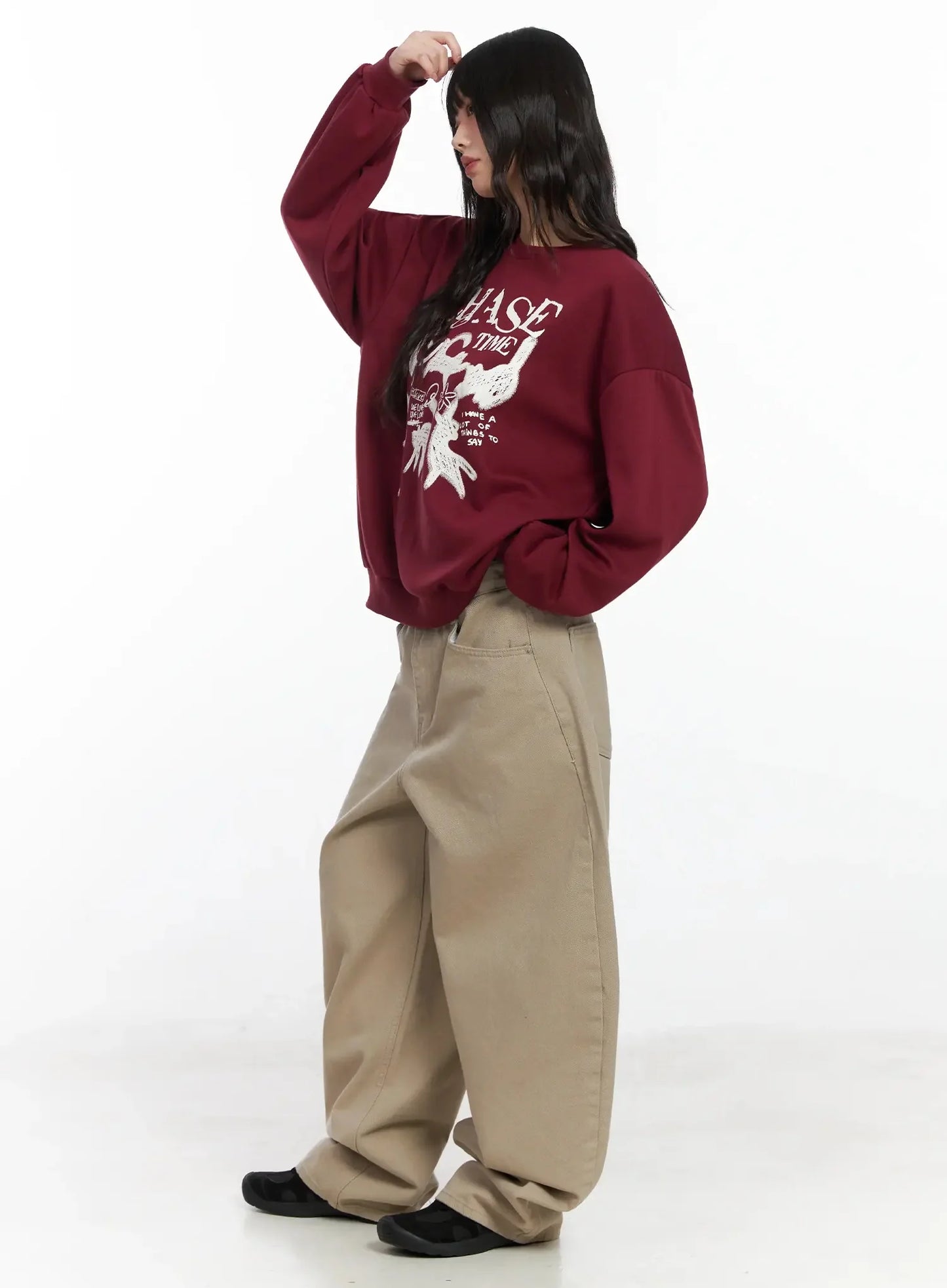 Chase Time Graphic Sweatshirt F516