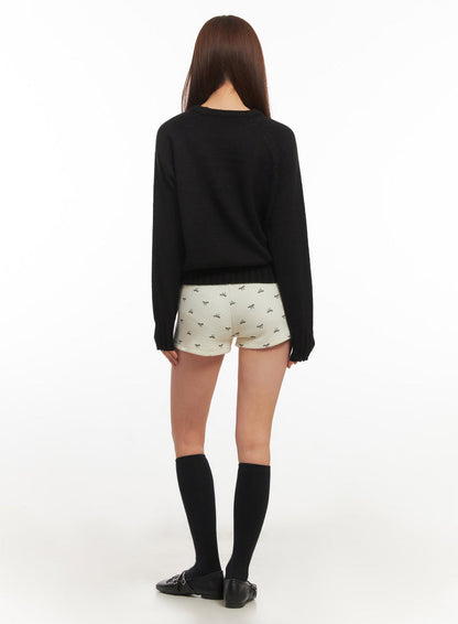 Basic Round Neck Sweater IM513
