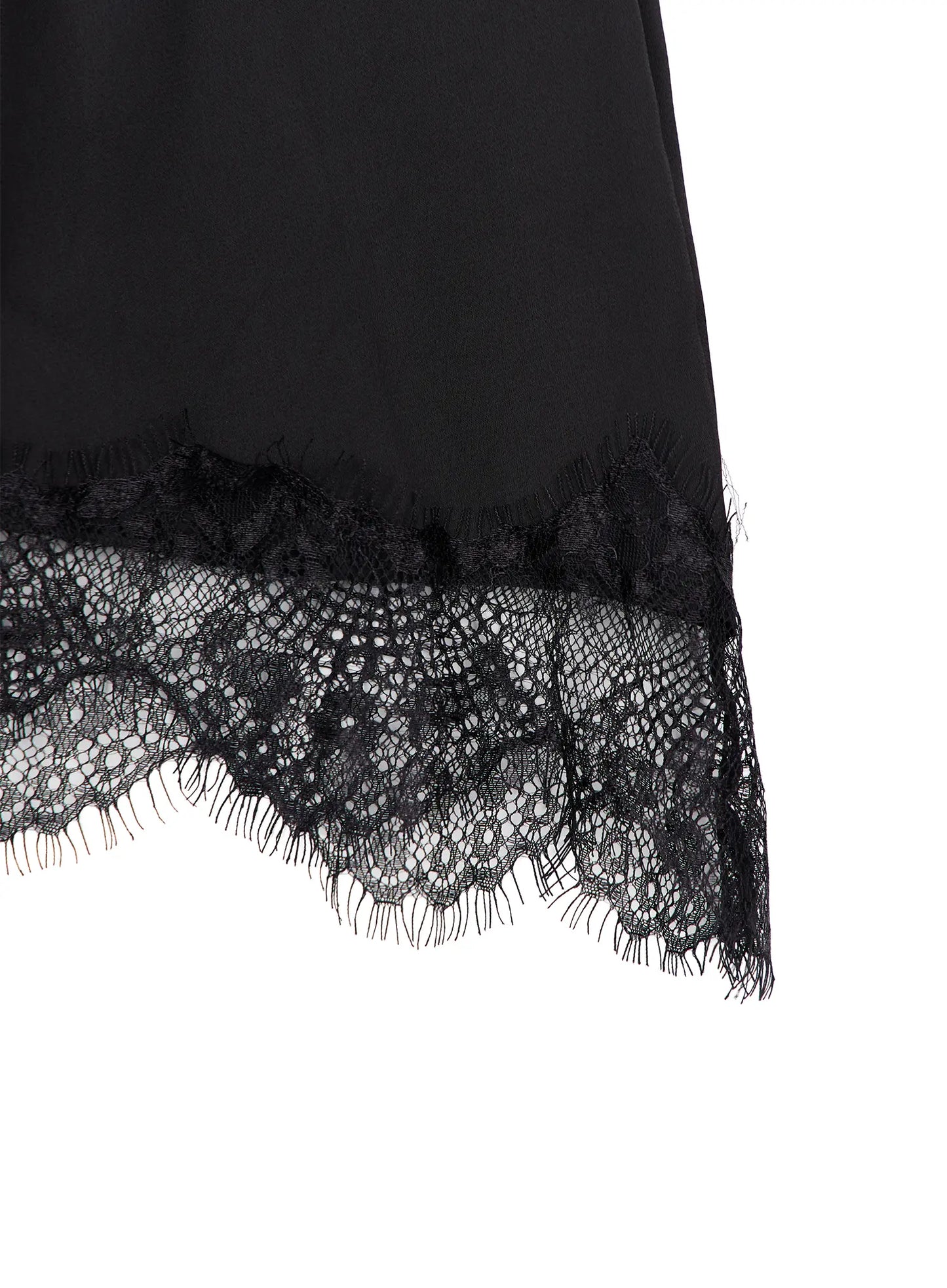 Asymmetrical Lace Midi Skirt CY512