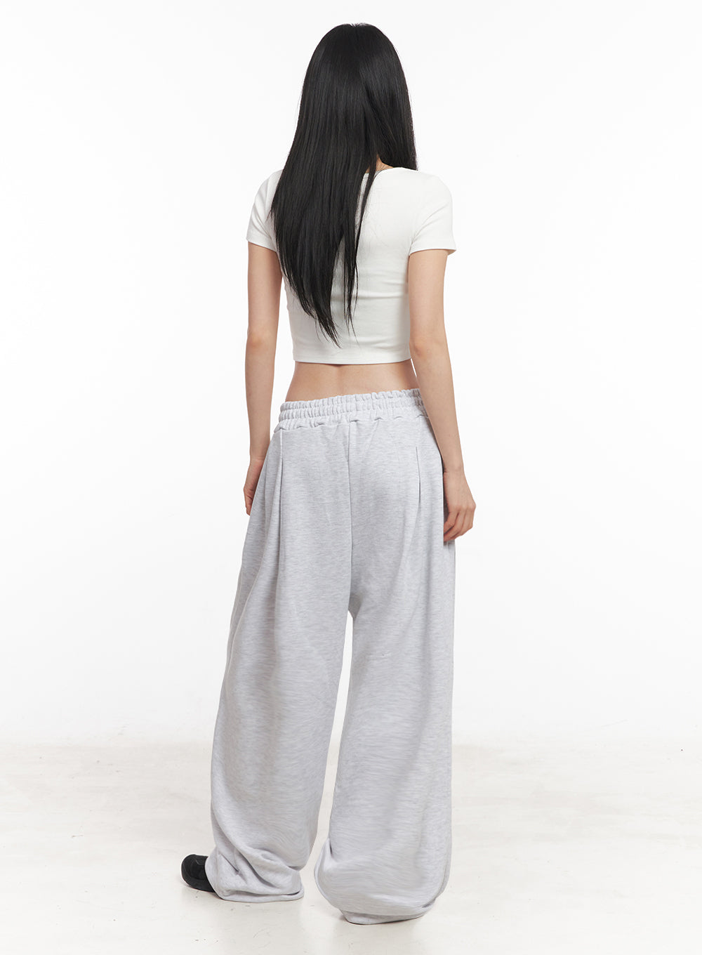 Basic Lounge Crop Tee IY516