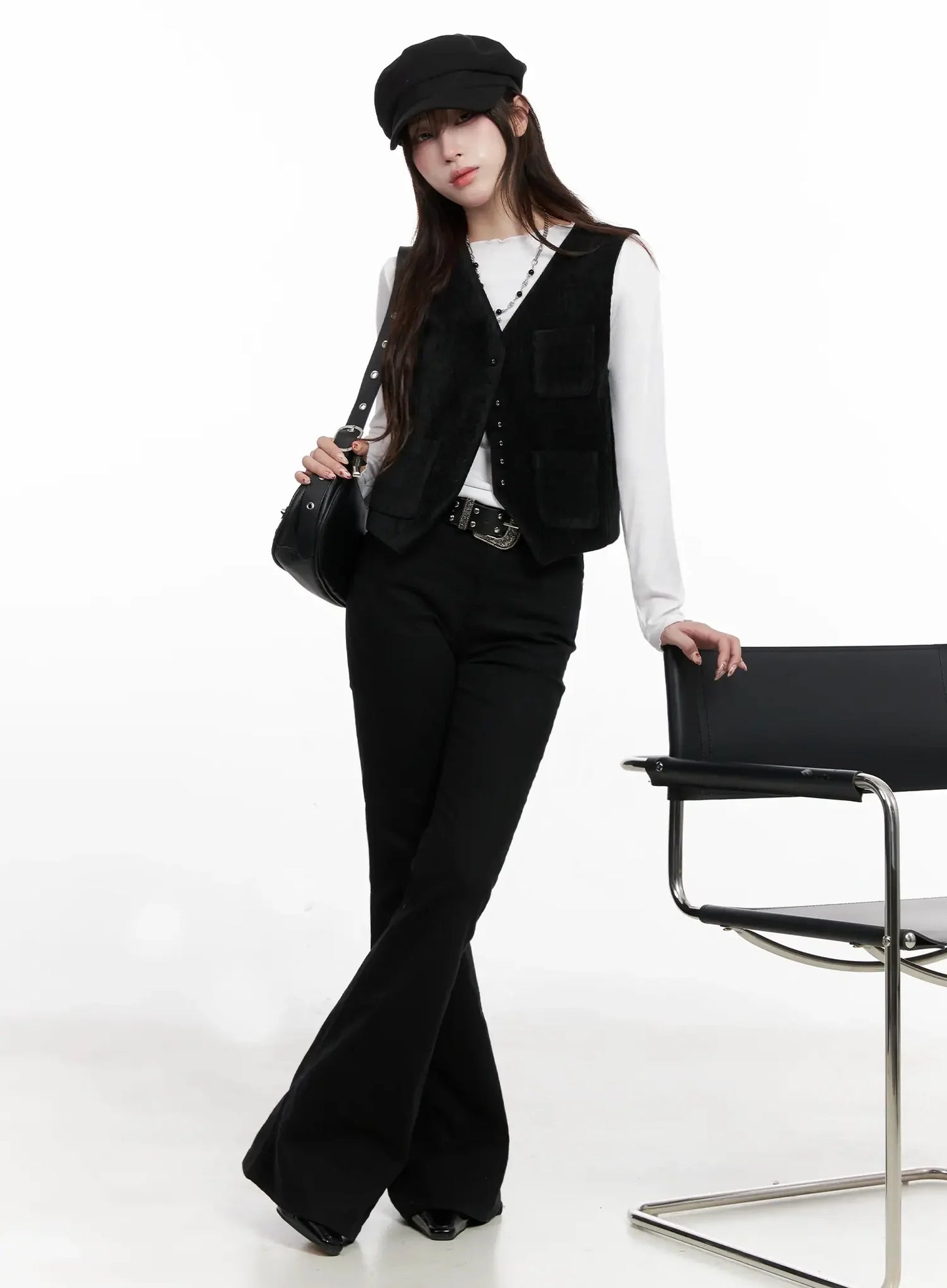 Chic Botanical Print Shirt IN514