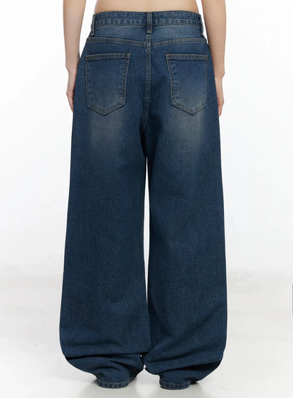 Annika Low-Rise Baggy Jeans F517