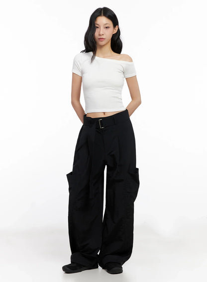 Casual Off-Shoulder Top IG508