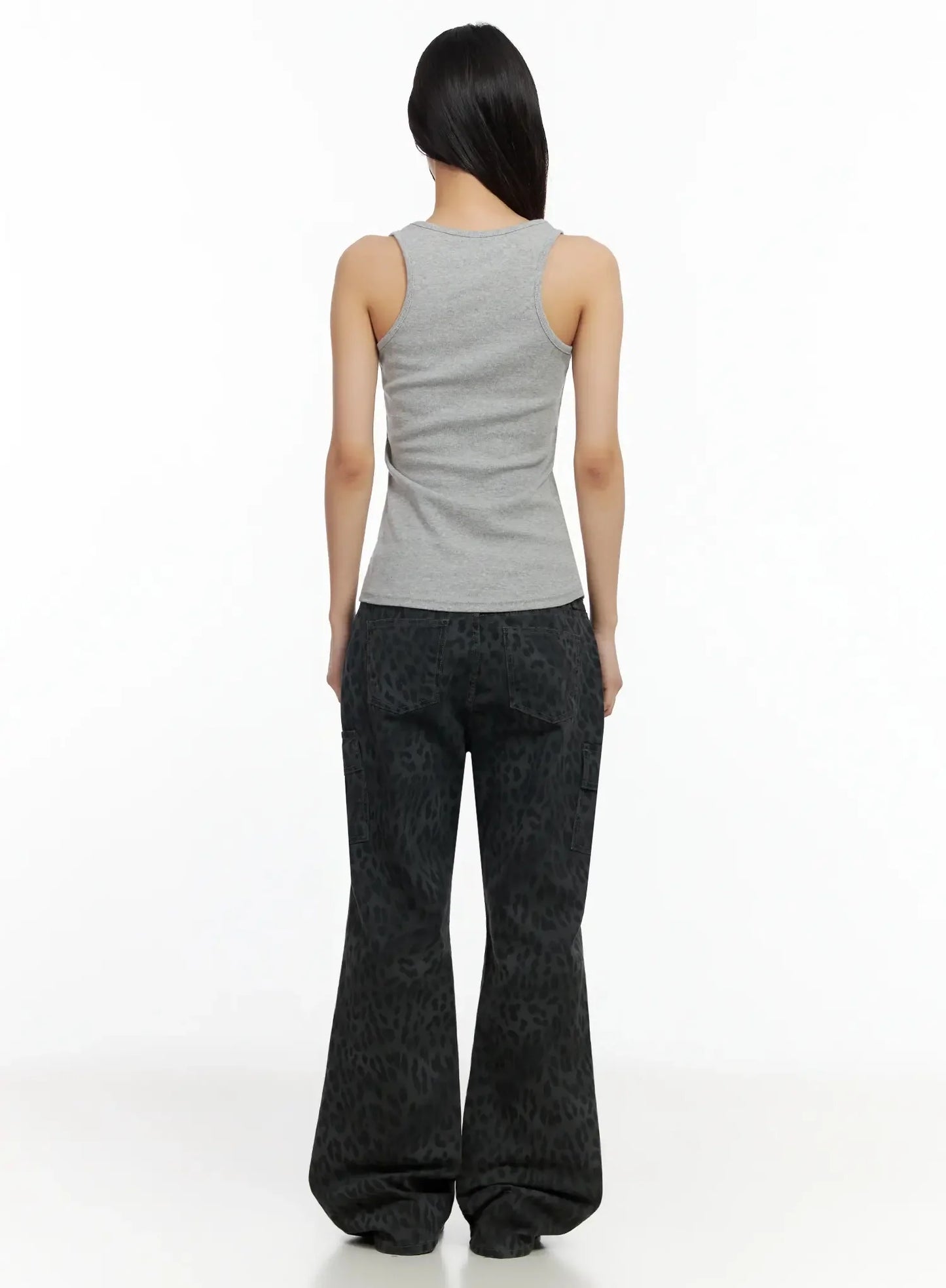 Casual Round Neck Tank Top IA508