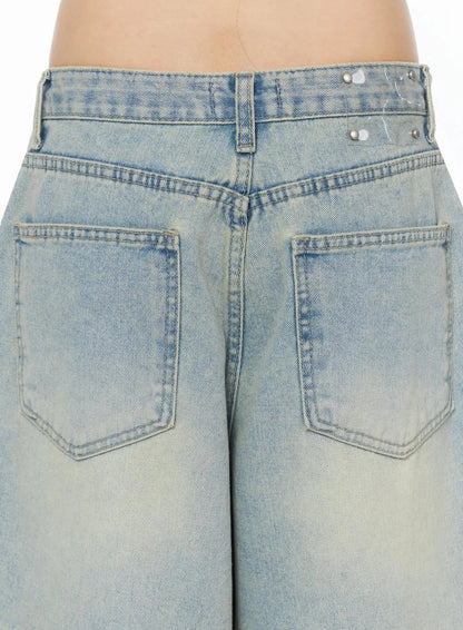 Ali Casual Washed Bermuda Shorts IY525