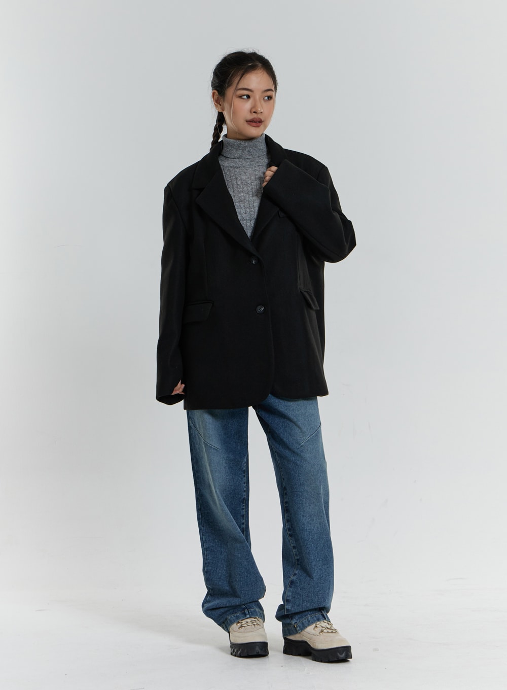 Button Coat Jacket CN24