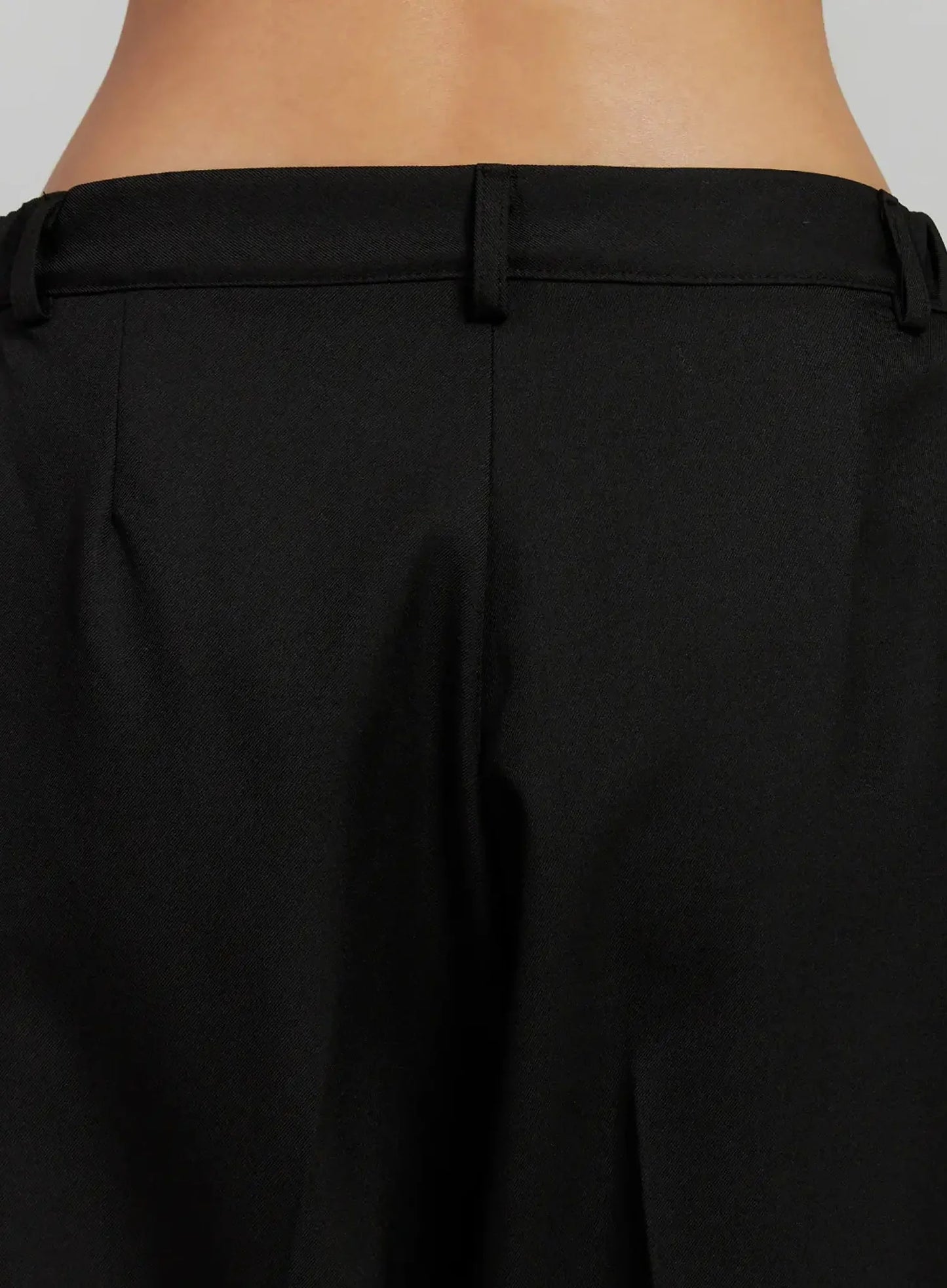 Black Oversized Slacks IJ505
